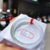 天然緬甸玉A貨 放光玻璃種飄蜜黃正圈手鐲