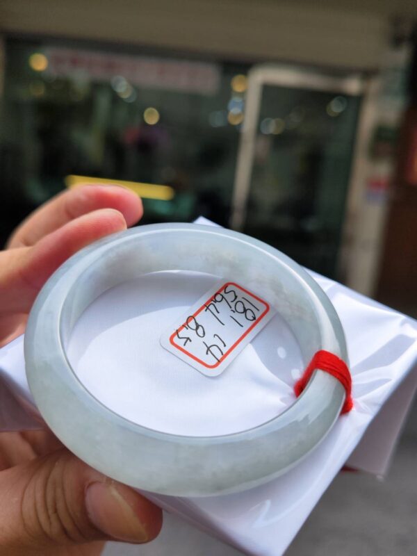 天然緬甸玉A貨 ((冰種))超厚庄正圈手鐲