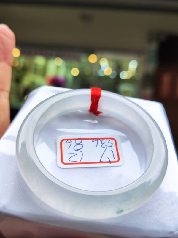 天然緬甸玉A貨 頂級放光玻璃種厚庄正圈手鐲