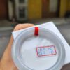 天然緬甸玉A貨 (( 冰種))白月光正圈圓骨手鐲
