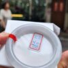 天然緬甸玉A貨 (( 冰種))白月光正圈圓骨手鐲