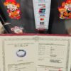 天然緬甸玉A貨  濃豔紫羅蘭正圈手鐲