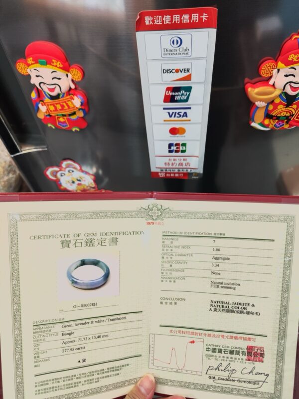 天然緬甸玉A貨  濃豔紫羅蘭正圈手鐲