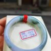 天然緬甸玉A貨  濃豔紫羅蘭正圈手鐲