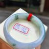 天然緬甸玉A貨  濃豔紫羅蘭正圈手鐲