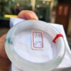 天然緬甸玉A貨 冰玻種厚庄正圈手鐲