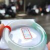 天然緬甸玉A貨 (( 冰種))飄陽綠正圈圓骨手鐲