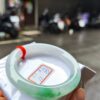 天然緬甸玉A貨 (( 冰種))飄陽綠正圈圓骨手鐲