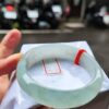天然緬甸玉A貨 晴水超寬超厚正圈手鐲