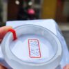 天然緬甸玉A貨 (( 玻璃種))白月光正圈超厚庄手鐲