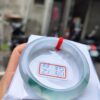 天然緬甸玉A貨 放光玻璃種飄花厚庄正圈手鐲