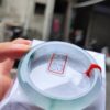 天然緬甸玉A貨 放光玻璃種飄花厚庄正圈手鐲