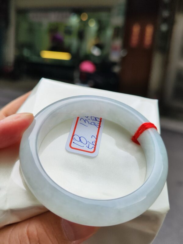 天然緬甸玉A貨 ((冰種))超厚庄正圈手鐲
