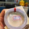 天然緬甸玉A貨 冰種飄陽綠厚庄正圈手鐲
