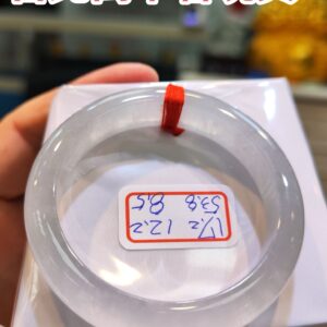 天然緬甸玉A貨 頂級放光玻璃種厚庄正圈手鐲