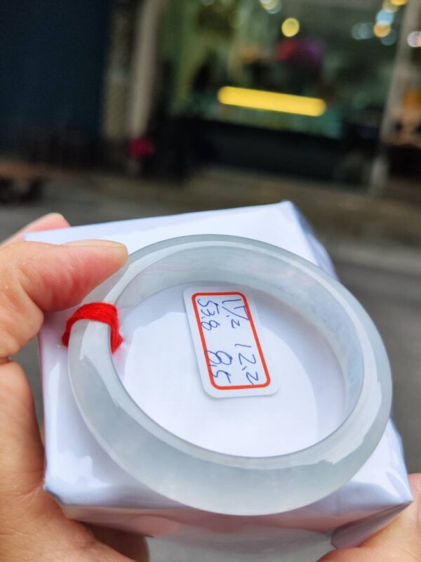天然緬甸玉A貨 頂級放光玻璃種厚庄正圈手鐲