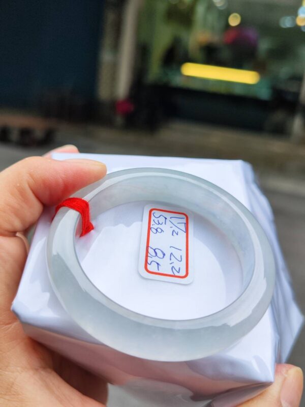 天然緬甸玉A貨 頂級放光玻璃種厚庄正圈手鐲