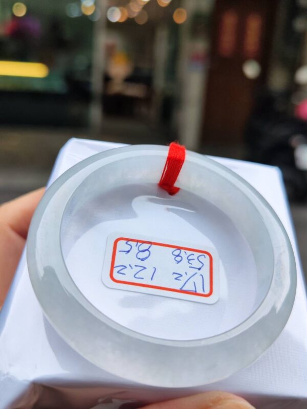 天然緬甸玉A貨 頂級放光玻璃種厚庄正圈手鐲