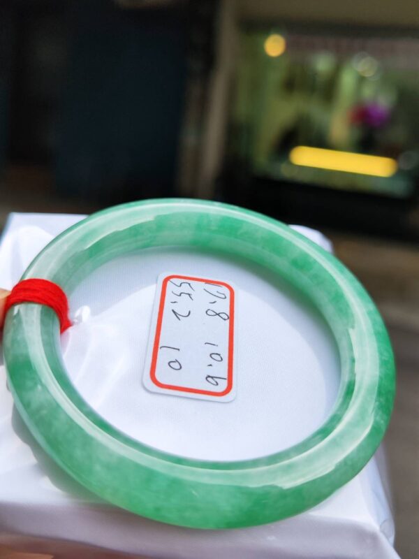 💎 天然緬甸A貨滿陽綠手鐲