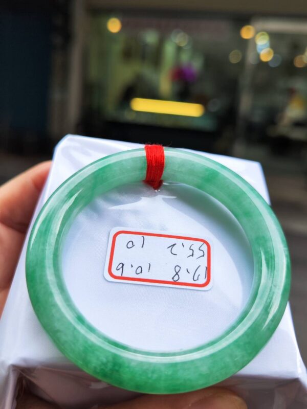 💎 天然緬甸A貨滿陽綠手鐲