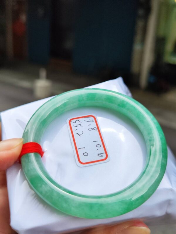 💎 天然緬甸A貨滿陽綠手鐲