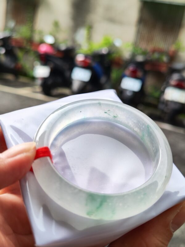 💎 天然緬甸玉 A 貨｜木拿頂級放光玻璃種 厚庄正圈手鐲