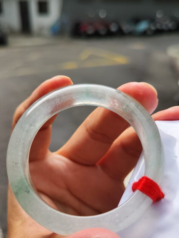 💎 天然緬甸玉 A 貨｜木拿頂級放光玻璃種 厚庄正圈手鐲