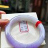 💜 天然緬甸A貨｜濃豔紫羅蘭厚庄正圈手鐲