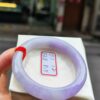 💜 天然緬甸A貨｜濃豔紫羅蘭厚庄正圈手鐲