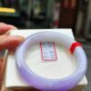 💜 天然緬甸A貨｜濃豔紫羅蘭厚庄正圈手鐲