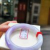 💜 天然緬甸A貨｜濃豔紫羅蘭厚庄正圈手鐲