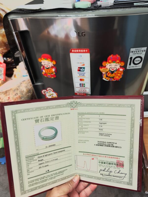 天然緬甸A貨翡翠手鐲】
✨玻璃種｜滿色蘋果綠飄陽綠