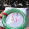 天然緬甸玉A貨｜冰透滿陽綠｜正圈圓骨手鐲