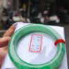 天然緬甸玉A貨｜冰透滿陽綠｜正圈圓骨手鐲