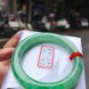 天然緬甸玉A貨｜冰透滿陽綠｜正圈圓骨手鐲