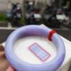 天然緬甸玉A貨｜濃豔紫羅蘭｜正圈超厚庄手鐲