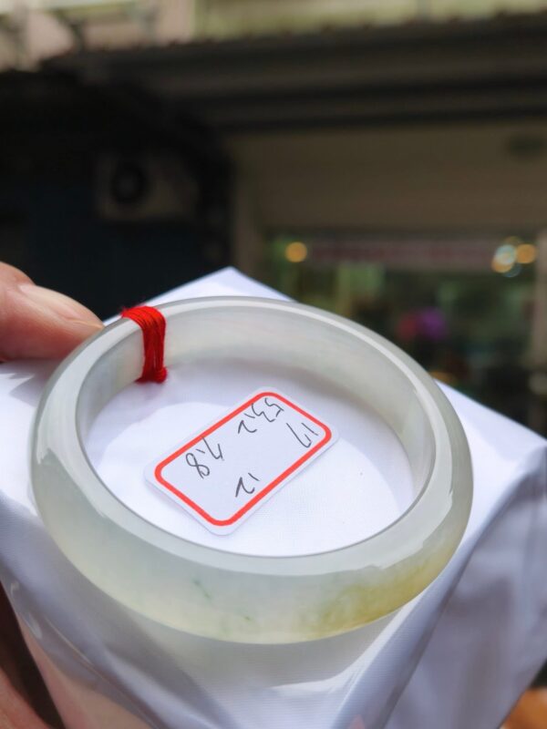 🌟 天然緬甸玉A貨｜放光玻璃種飄蜜黃｜正圈手鐲