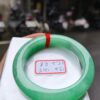 天然緬甸玉A貨｜滿陽綠｜正圈超厚庄手鐲