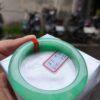 天然緬甸玉A貨｜滿陽綠｜正圈超厚庄手鐲