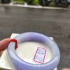 天然緬甸玉A貨｜芙蓉種濃紫羅蘭｜正圈厚庄手鐲