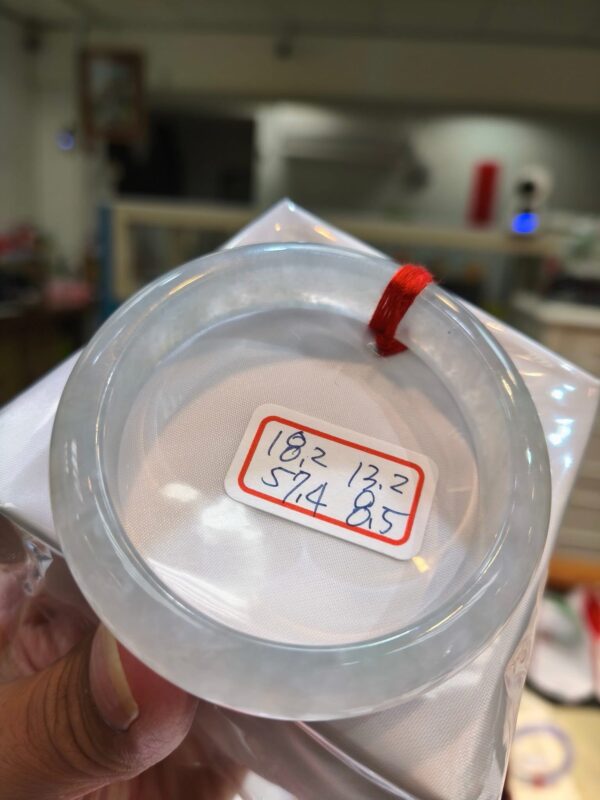 天然緬甸玉A貨｜放光玻璃種｜正圈厚庄手鐲