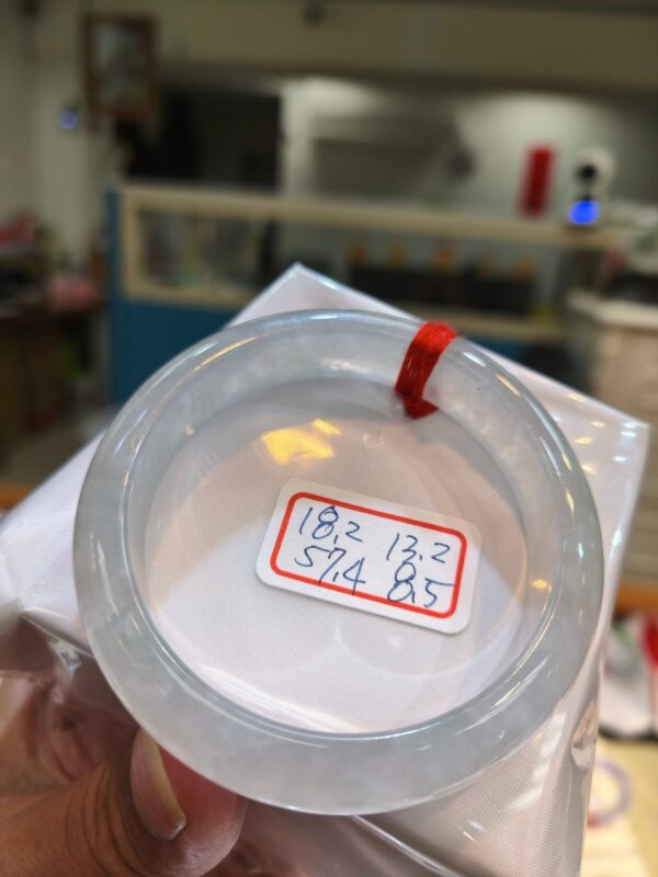 天然緬甸玉A貨｜放光玻璃種｜正圈厚庄手鐲
