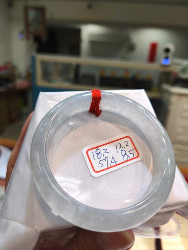 天然緬甸玉A貨｜放光玻璃種｜正圈厚庄手鐲