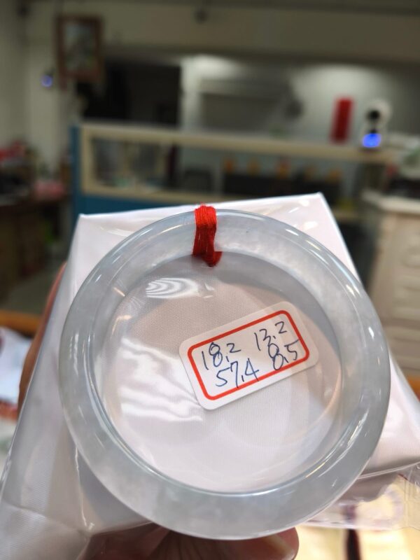 天然緬甸玉A貨｜放光玻璃種｜正圈厚庄手鐲