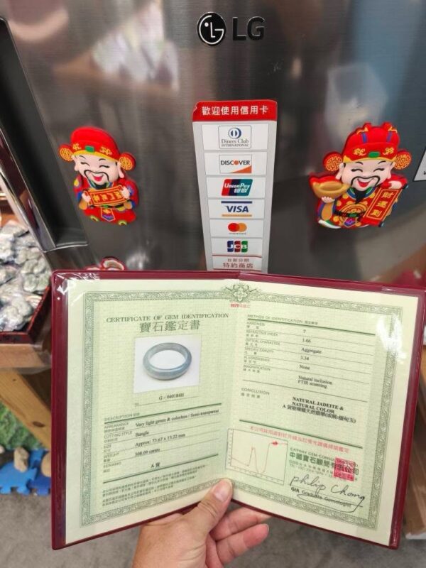 天然緬甸玉A貨｜放光玻璃種｜正圈厚庄手鐲