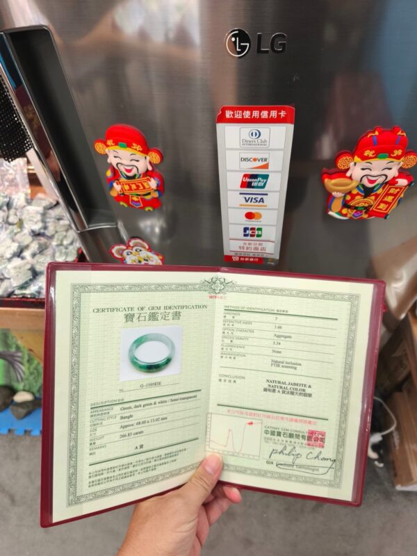 天然緬甸玉A貨｜冰種飄陽綠｜正圈厚庄手鐲
