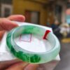 天然緬甸玉A貨｜冰種飄陽綠｜正圈厚庄手鐲