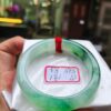 天然緬甸玉A貨｜冰種飄陽綠｜正圈厚庄手鐲