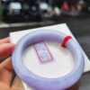天然緬甸玉A貨・紫羅蘭超級厚庄手鐲