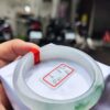 天然緬甸玉A貨 ｜放光玻璃種飄綠花手鐲